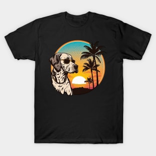 Pointer dog with sunglasses T-Shirt